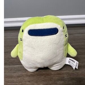 SAMEZU Whale Shark Plush Stuffed Animal Kawaii Jinbei Green White Clever Idiots